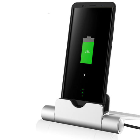 VICTOR® Universal Desktop Phone Charger Stand – USB Cable Charging Dock Base for Smartphones & Office Use