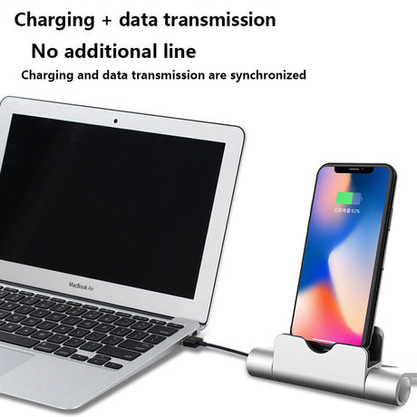 VICTOR® Universal Desktop Phone Charger Stand – USB Cable Charging Dock Base for Smartphones & Office Use