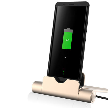VICTOR® Universal Desktop Phone Charger Stand – USB Cable Charging Dock Base for Smartphones & Office Use