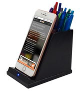 Wireless Phone Charger with Pencil Cup