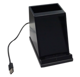 Wireless Phone Charger with Pencil Cup
