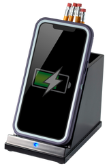 Wireless Phone Charger with Pencil Cup