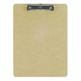 Wood Clipboard with Low Profile Clip